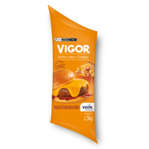 MOLHO LACTEO CHEDDAR VIGOR 1,5KG