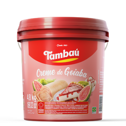 CREME DE GOIABA TAMBAU BALDE 4,80KG